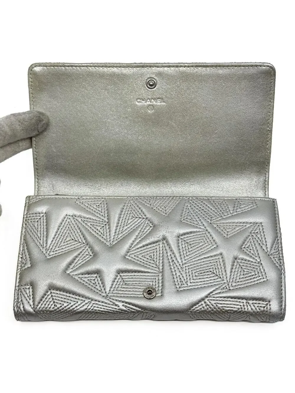 Chanel Star Emboss Geometric Flap #284551C59B
